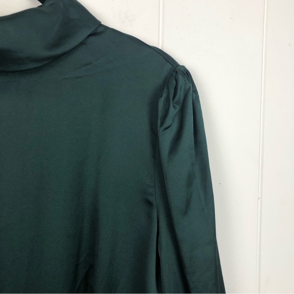 Bardot Womens Dress Milan Mini Forest Green Size 12 - holiday dress - Picture 7 of 10